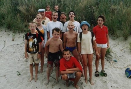 groepsfoto van MY Camp 2000